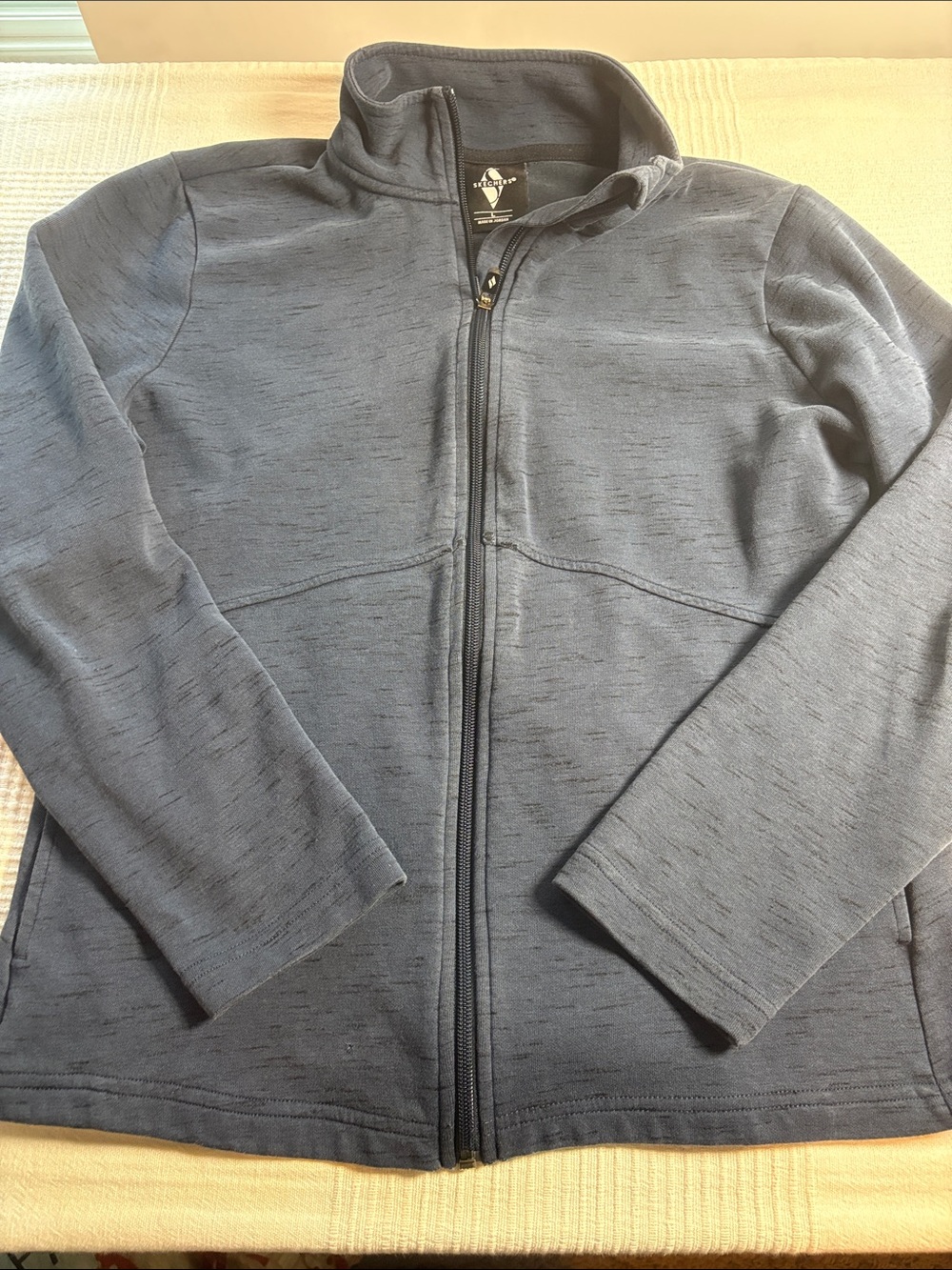 Skechers Navy Full-Zip Women's Jacket
